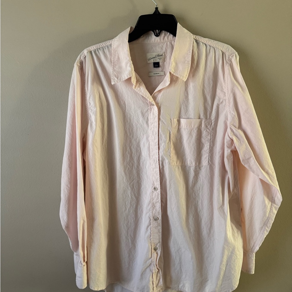Universal Thread Soft Pink Relaxed Fit Shirt